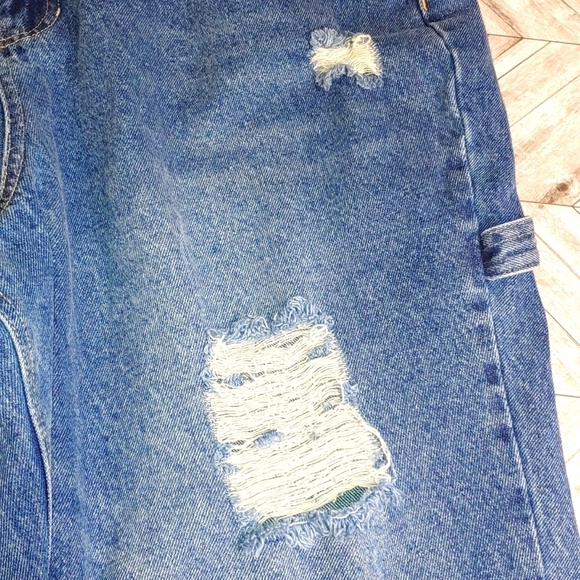 B.P. Distressed Carpenter Jeans.. Size 14W - Picture 7 of 13